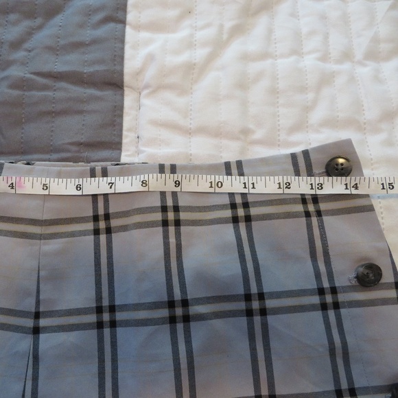 Aritzia Sunday Best Plaid Mini Skirt Small - Picture 5 of 10
